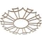Ekena Millwork Augustus Wood Fretwork Pierced Ceiling Medallion, Hickory, 20"OD x 7"ID x 3/8"T CMWP20X20X0375AUHI - alternate 4